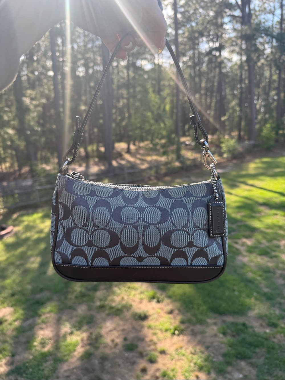 Coach Signature Demi Shoulder Bag